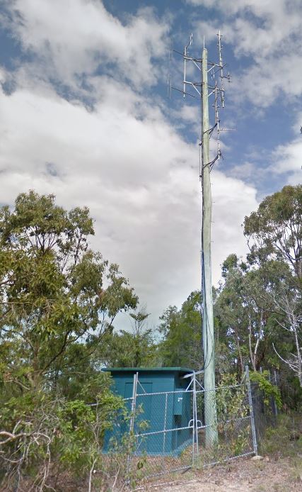 A photo of the repeater at Laguna Lookout, Noosa.